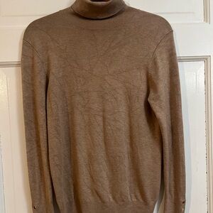 Zara Beige Knit Sweater with Button Details